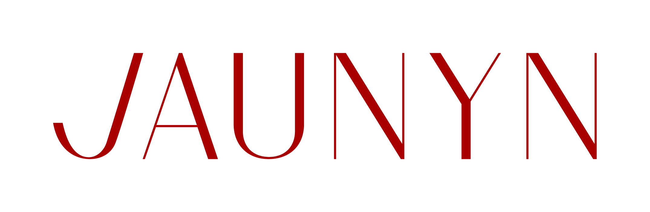 Jaunyn Logo Klasikinis Raudonas