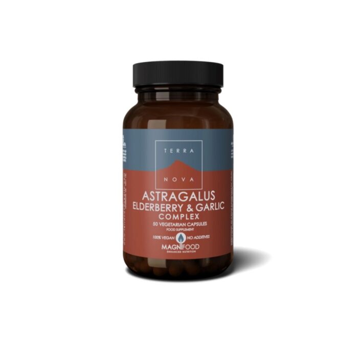 Astragalus, Elderberry And Garlic Complex (imuniteto Kompleksas)