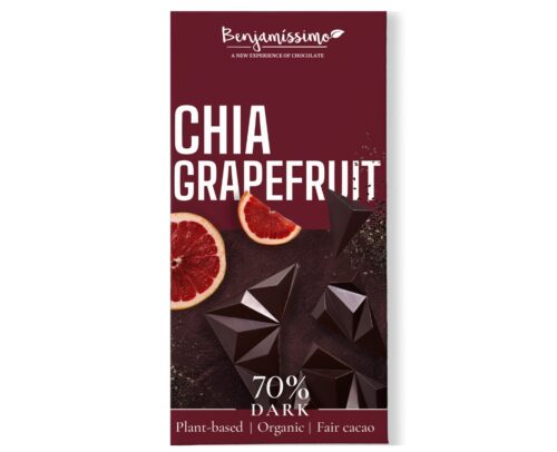 Chia Grapefruit šokoladas